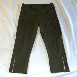 Lululemon Fast and Free Crop Leggings